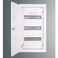 Rozdzielnica p/t modułowa RW 3NN 3 x 12S 532x288x130; szyna TSH35;zamek patent.9081; IP30; RAL 9003 | RW 3NN 3 x 12S Kubiak