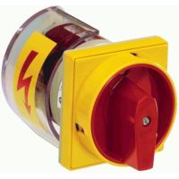 Łącznik krzywkowy 4G25-10-U-S1-S19, 25A, bez obudowy, pokrętło czarne   | 4G25-10-U-S1-S19 Apator