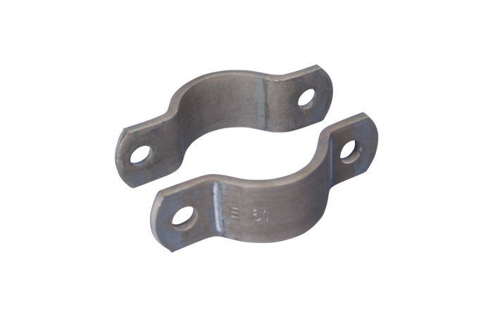 Klamra do rur do wysokich obciążeń wg. DIN 3567, stal, bez powłoki ochronnej, 11, DIN114PL | 400168 Erico