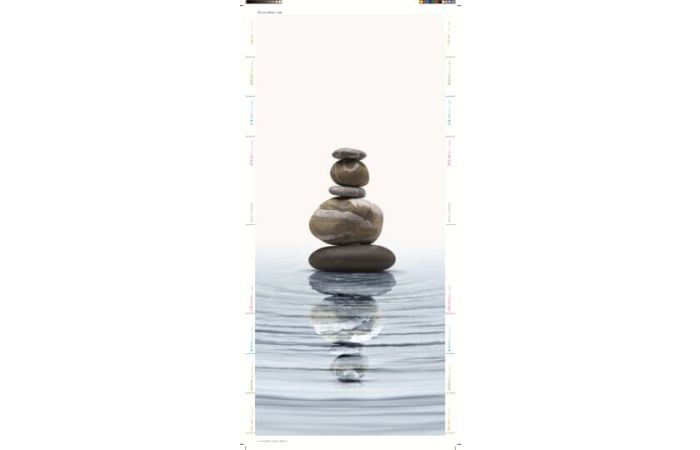 Folia na drzwi (kamienie) do użytku z obudowami UK61, UK62, UK63, UK64, UZ641DP10 (opak 10szt) | 2CPX031791R9999 ABB