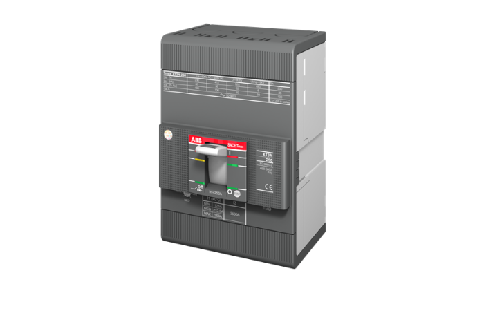 Wyłącznik kompaktowy XT3N 250 TMD 250-2500 3P 250A F F | 1SDA068059R1 ABB