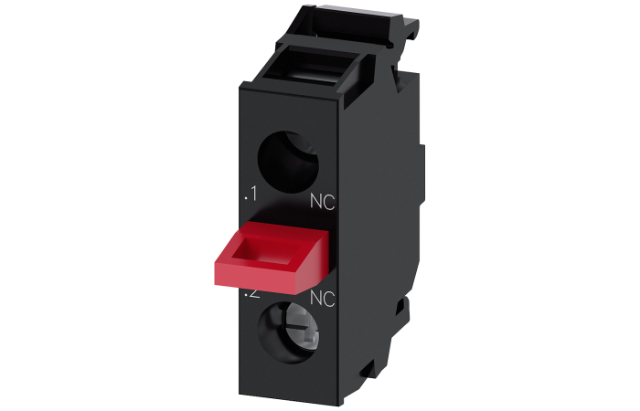 Blok styków 1NC, przyłącze śrubowe do montażu w obudowie, SIRIUS ACT | 3SU1400-2AA10-1CA0 Siemens