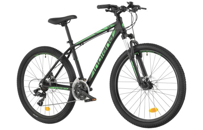 Rower INDIANA X-PULSER 2.6 czarno-zielony | WEG-1950594 Produkty Marketingowe