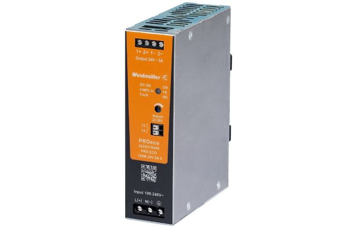 Zasilacz prądowy PRO ECO 120W 24V 5A II, impulsowy | 3025570000 Weidmuller