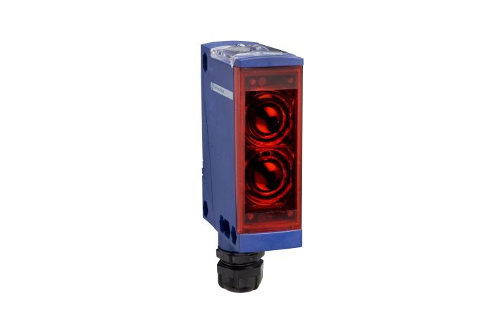 Czujnik fotoelektryczny kompaktowy z wyjściem PNP 1NO 12/24V DC zaciski śrubowe OsiSense XU | XUX5APANT16 Telemecanique Sensors