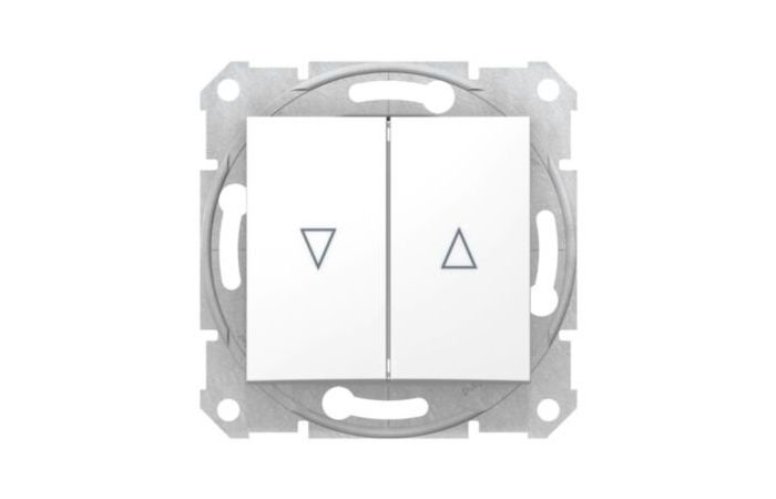 Łącznik żaluzjowy z blokadą mechaniczną 10AX/250V biały, Sedna | SDN1300321 Schneider Electric