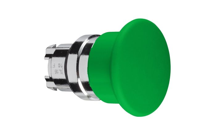 Napęd przycisku grzybkowego zielony Fi-40mm z samopowrotem, Harmony XB4 | ZB4BC3 Schneider Electric