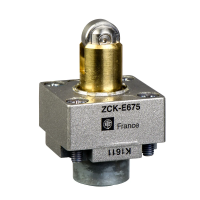 Głowica łącznika krańcowego ZCKE trzpień z rolką stalową wzmocnioną | ZCKE675 Telemecanique Sensors