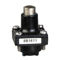 Głowica łącznika krańcowego OsiSense XC trzpień metalowy | ZCKD01 Telemecanique Sensors