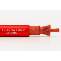 Przewód bezhalogenowy H07Z-K 4,0 450/750V czerwony BĘBEN | WNHZ501G005DE0O Eltrim