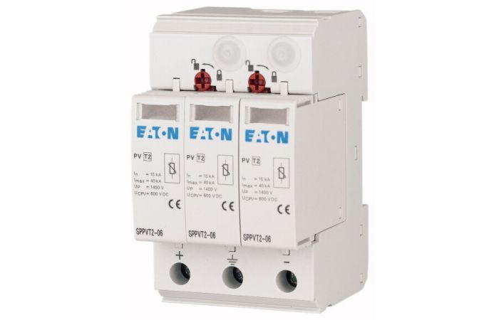Ogranicznik przepięć typ 1+2 1000VDC, SPPVT12-10-2+PE | 177256 Eaton