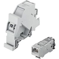 Adapter szyny montażowej ze złączem RJ45 EPIC DATA HS RJ45 F 10G B | 21700614 Lapp Kabel