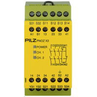 Przekaźnik bezpieczeństwa PNOZ, X3, 3N/O, 1N/C, 24VDC/230VAC | 774318 Pilz