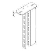 Wspornik pionowy systemu KHU, wzmocniony, 60x40mm KDU 60-15F | KDU 60-15F El-Puk