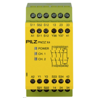 Przekaźnik bezpieczeństwa PNOZ X4 24VDC 3n o 1n/c | 774730 Pilz