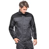 Bluza robocza HELIOS AVA szaro-czarna 56 | 08116_56 Avacore