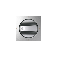 Pokrywa łącznika pokrętnego (4 pozycje), aluminium 82079-93 Simon 82 | 82079-93 Kontakt Simon