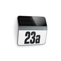 Oprawa numeryczna solarna z czujnikiem zmierzchu STEINEL Xsolar LH-N 0,03,W 4000K IP44 IK03 antracyt | ST035730 Lange Łukaszuk
