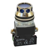 Przycisk NEF30-KLXY/24V niebieski | W0-NEF30-KL XY N Promet