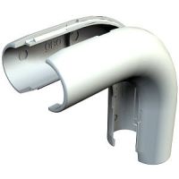 Łuk 90 Quick-Pipe M32, PVC, czysta biel, 9010 2953 B M32 RW | 2153986 Obo Bettermann
