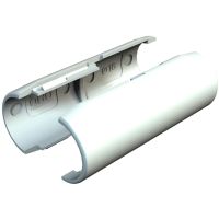 Mufa łącząca rurki Quick M16, PVC, czysta biel, 9010 2953 M M16 RW | 2153971 Obo Bettermann