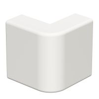Kształtka naroża zewnętrznego 10x30mm, PVC, czysta biel, 9010 WDK HA10030RW | 6154425 Obo Bettermann