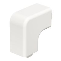 Kształtka naroża płaskiego 20x20mm, PVC, czysta biel, 9010 WDK HF20020RW | 6192777 Obo Bettermann
