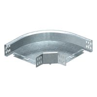 Łuk 90st poziomy, z łącznikiem kątowym 60x100, St, FT RB 90 610 FT | 7125100 Obo Bettermann