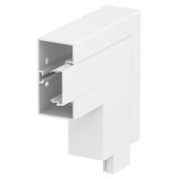 Naroże płaskie stałe 200x200x100, PC/ABS, czysta biel, 9010 GK-FS53100RW | 6113080 Obo Bettermann