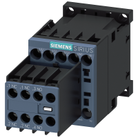 Stycznik AC-3, 9 A/4 kW/400V, 3-biegunowy, DC 24V, 2NO+2NC, przyłącze śrubowe | 3RT2016-1BB44 Siemens
