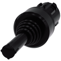 Wyłącznik współrzędnościowy, 22 mm, okrągły, tworzywo sztuczne, czarny, 4 położenia przełączania, | 3SU1000-7AF10-0AA0 Siemens