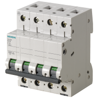 Wyłącznik nadprądowy 400V 6kA, 3+N-bieg., B, 25A | 5SL6625-6 Siemens