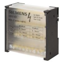 Blok rozdzielczy 4 biegunowy, 80A/690V IN 1x16 OUT 8x10 | 5ST2501 Siemens