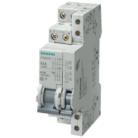 Wyłącznik 32 A 3 NO+N zacisk 6 mm2 z łącznikiem pomocniczym 1 NO + 1 NC | 5TE8218 Siemens