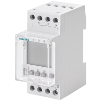 Tygodniowy zegar sterujący Profi Digital 230V 16A 2-kanałowy 2DU | 7LF4522-0 Siemens
