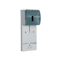 Tablica licznikowa TLR-1F (N+PE) z szybką 380x152mm, szara | 10.2A Elektro-Plast Opatówek