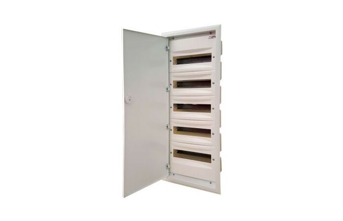 Rozdzielnica modułowa p/t 5x12 drzwi metal IP40 ERP12-5 DIDO | 001101298 Eti