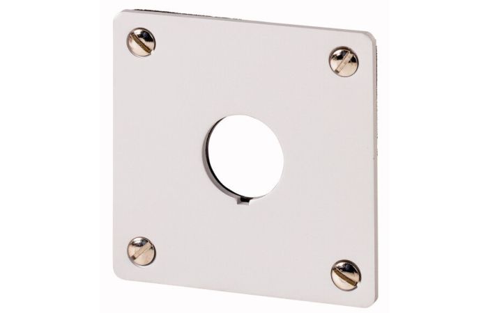 Płyta czołowa do montażu podtynkowego 1-otworowa, M22-E1 RMQ-Titan M22 | 216541 Eaton