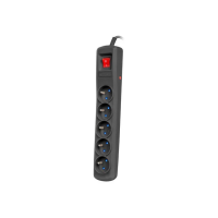 Listwa zasilająca ARMAC ARC5 3m 5X 230V PL czarna | ARC5/30/CZ Armac