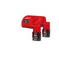 Zestaw akumulatorów 3,0Ah z łądowarką M12NRG-302 | 4933451902 Milwaukee