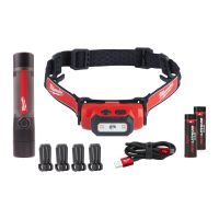 Zestaw POWERPACK IN 2 L4 FMHLLED-302 | 4933492105 Milwaukee