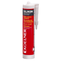 Silikon uniwersalny Koelner 300ml biały | K-SL-UNI-02 Rawlplug