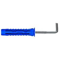 Kołek uniwersalny 4ALL 6 x 30mm z hakiem kątowym (blister 10szt) | R-S3-4ALL-06K/10 Rawlplug