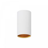 Oprawa CHLOE GU10 IP20 tuba biała złota oczko nieregulowane | SLIP005001 Wojnarowscy