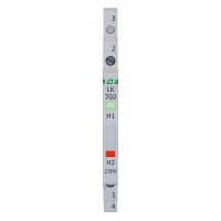 Lampka kontrolna zasilania 1/3S 2xLED CZERWONA/ZIELONA | LK-702 F&F