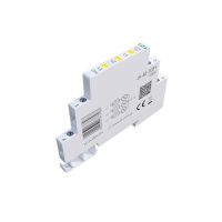 Lampka kontrolna zasilania z zabezpieczeniem 1/3S 3xLED ŻÓŁTA | LK-BZ-703Y F&F
