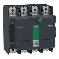 Stycznik mocy, TeSys Giga, 4 biegunowy (4NO), AC-1 <=440V 1050A, wersja standardowa, 48…130V szeroko | LC1G6304EHEN Schneider Electric