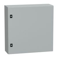 Obudowa CRN z płytą montażową, PanelSeT, 600x 500x 200mm IP66 IK10 RAL7035 | NSYCRN66200P Schneider Electric