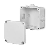 Puszka n/t odgałęźna bez wkładu IP55, biała PK-0 | 0224-00 Elektro-Plast Nasielsk