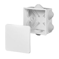 Puszka n/t 70x70x40, IP55, biała FAST-BOX F5 | 0245-00 Elektro-Plast Nasielsk